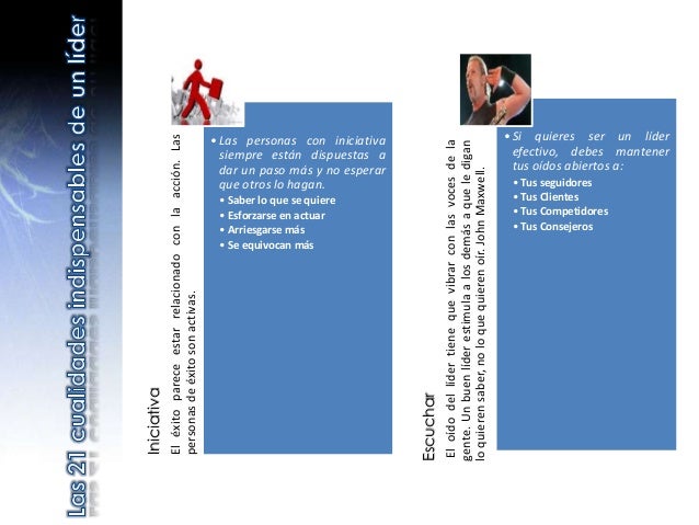 las 21 cualidades indispensables del lider johnc maxwell