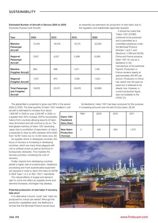 International Fire Buyer-Halon Sustainability Article-10 14 p44 | PDF