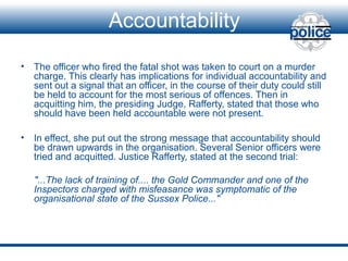 Justice Rafferty Firearms Decision Making presentation 2016 | PPT