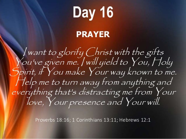 21 Days With The Holy Spirit Devotional