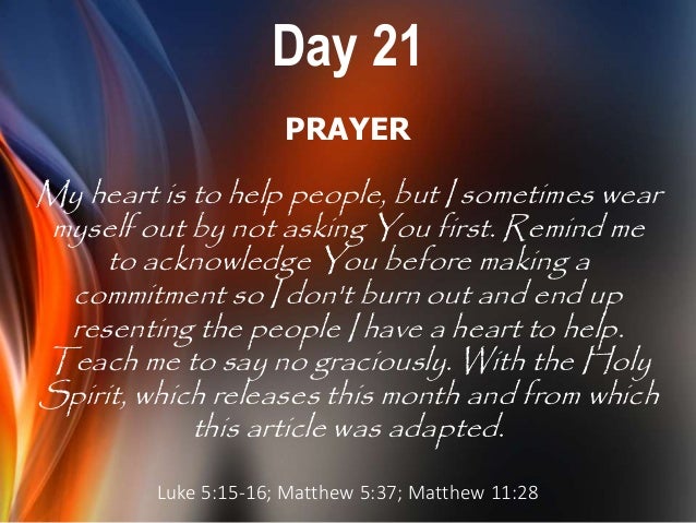 21 Days With The Holy Spirit Devotional