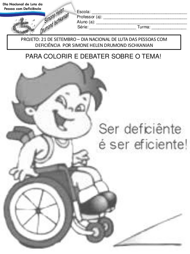 Image result for dia portadora deficiencia