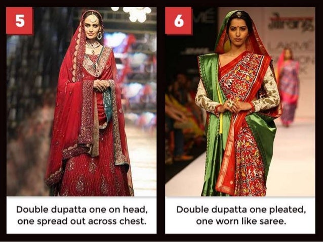 21 Dupatta Draping Styles In 2016