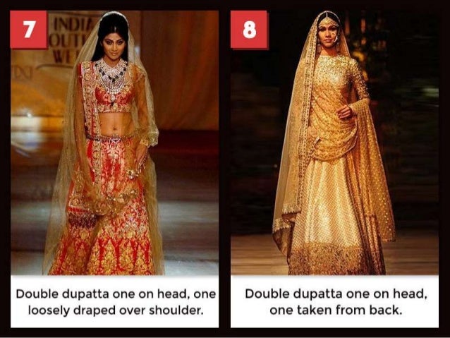 21 Dupatta Draping Styles In 2016