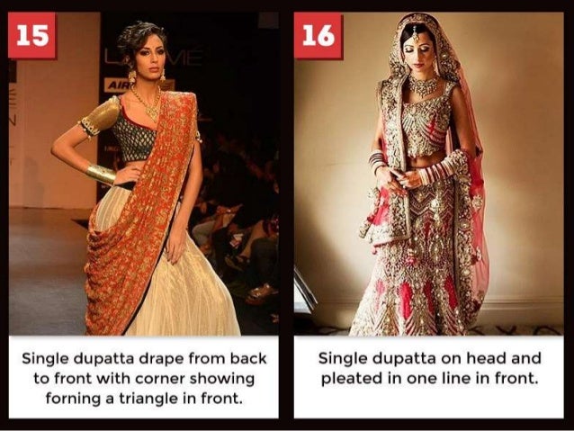 21 Dupatta Draping Styles In 2016