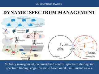 5G and Beyond Communication Networks- Dynamic Spectrum Management | PPTX