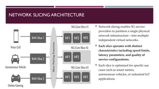 5G and Beyond Communication Networks -Network architecture and the ...