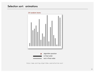 21 Elementary Sorts pdf sorting technique | PDF
