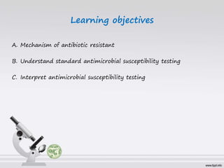 PRACTICAL antibiotic sensitivity test | PPT