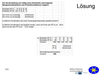 2020 Markus Hammele
www.let-online.de
Lösung
 
