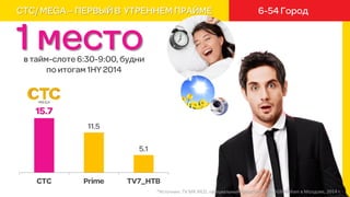 *Источник: TV MR MLD, официальный представитель AGB Nielsen в Молдове, 2014 г. 
 
