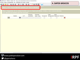 www.pablopenalver.com
@ppenalvera
4. DATOS BÁSICOS
 