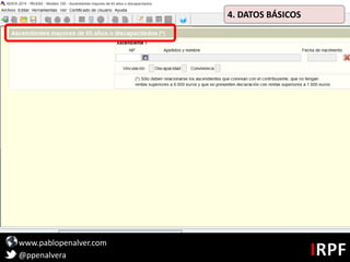 www.pablopenalver.com
@ppenalvera
4. DATOS BÁSICOS
 