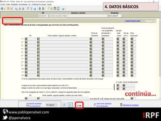 www.pablopenalver.com
@ppenalvera
4. DATOS BÁSICOS
 