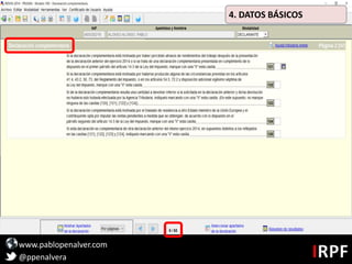 www.pablopenalver.com
@ppenalvera
4. DATOS BÁSICOS
 