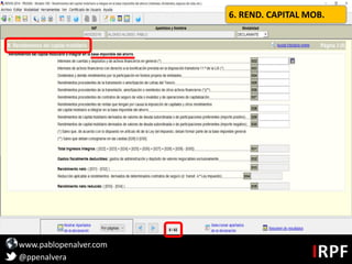 www.pablopenalver.com
@ppenalvera
6. REND. CAPITAL MOB.
 