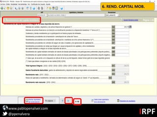 www.pablopenalver.com
@ppenalvera
6. REND. CAPITAL MOB.
 