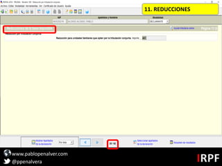 www.pablopenalver.com
@ppenalvera
11. REDUCCIONES
 