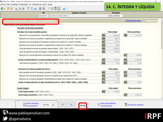 www.pablopenalver.com
@ppenalvera
14. C. ÍNTEGRA Y LÍQUIDA
 
