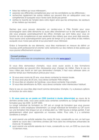 21 Jours Pour Trouver Un Emploi