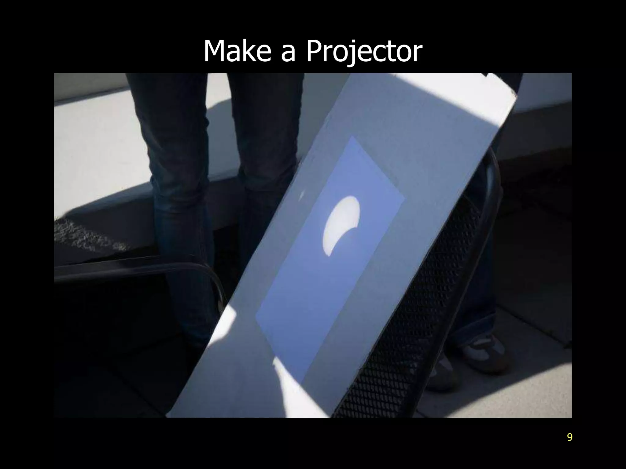 Make a Projector
9
 