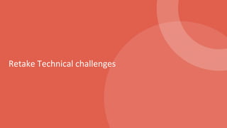 Retake Technical challenges
 