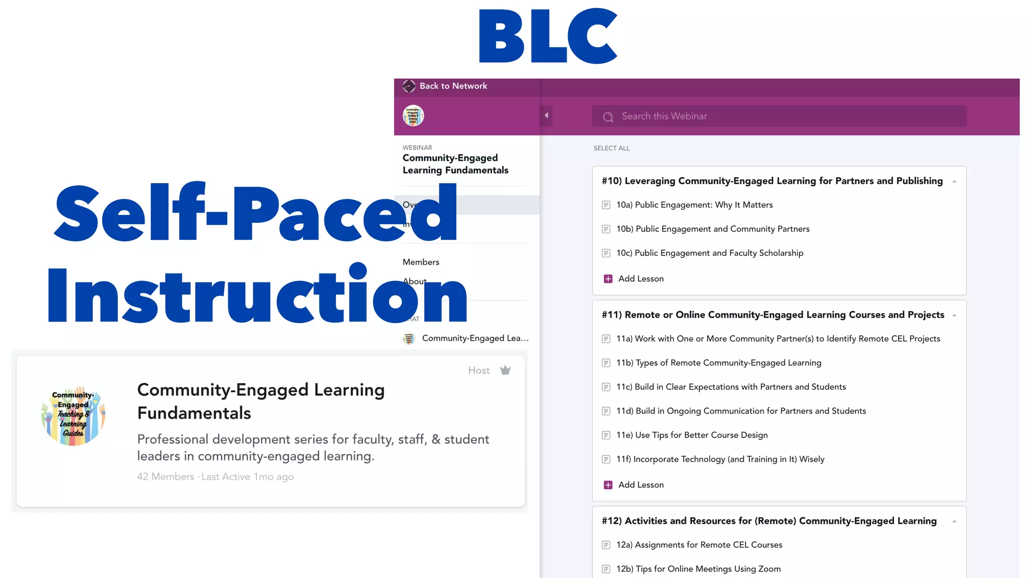 BLC
Self-Paced
Instruction
 