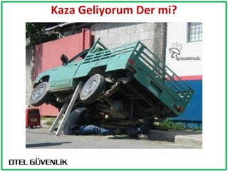 Kaza Geliyorum Der mi?
 