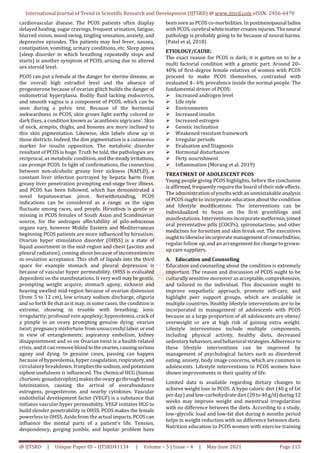 Polycystic Ovary Syndrome A Review | PDF