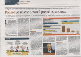 Connected Insurance Observatory - Corriere della Sera