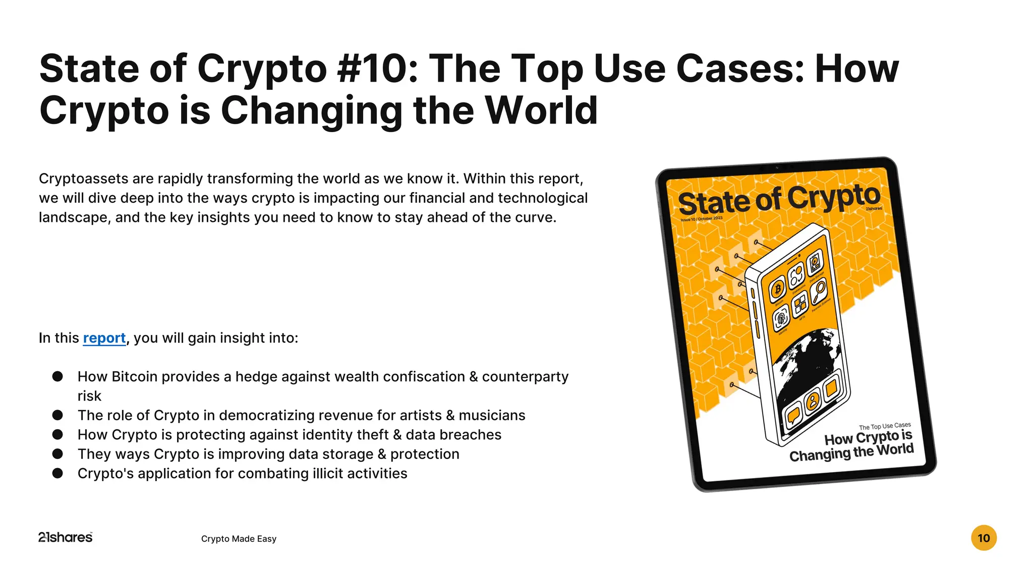 21shares presentation capital markets crypto | PDF