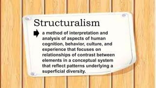 21st-CENTURY-LITERATURE-STRUCTURALISM-POST-STRUCTURALISM-NEW ...