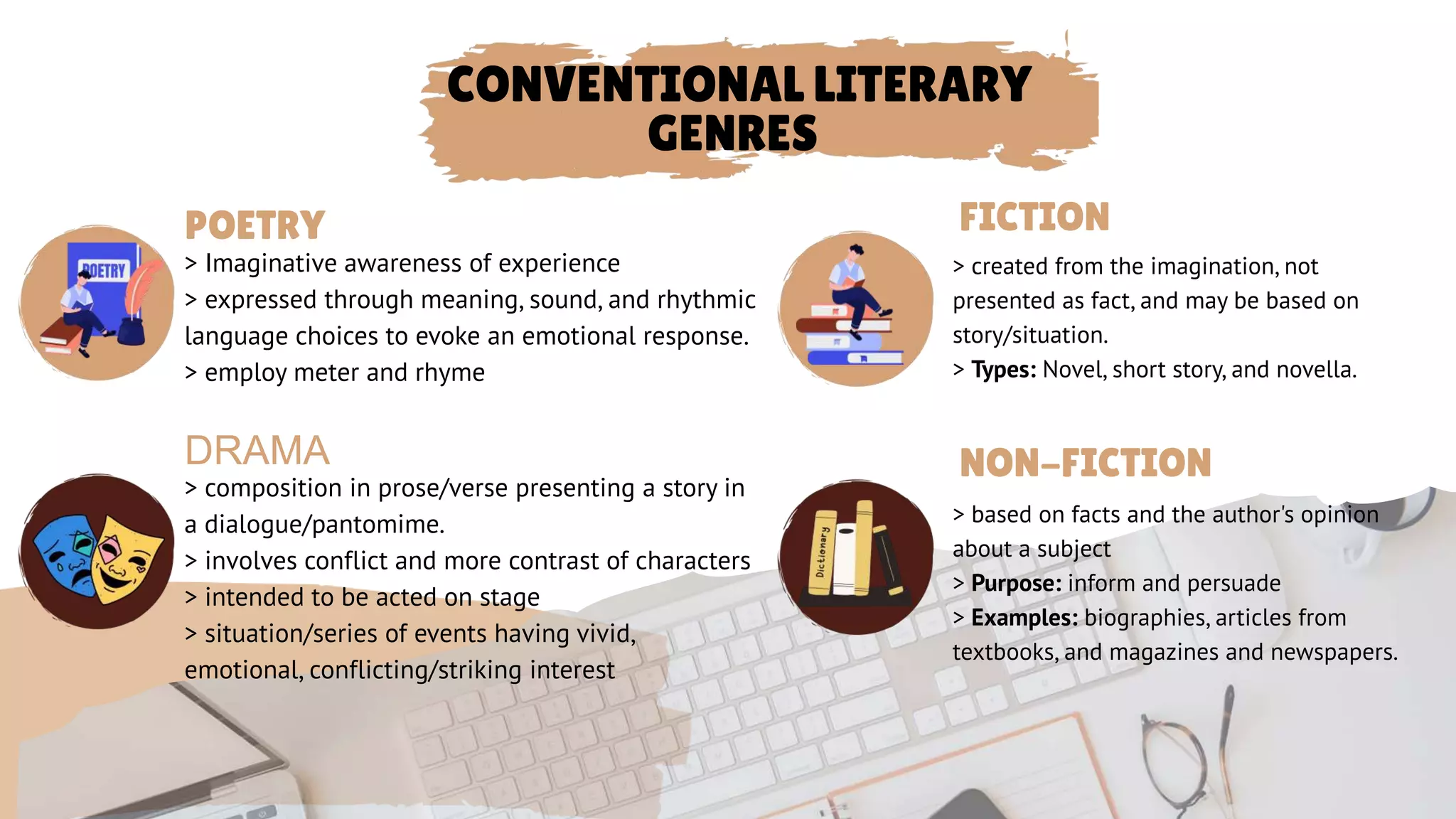 21st - Coventional and 21st Century Genres [Autosaved].pptx