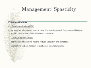 Cerebral Palsy in Children | PPTX