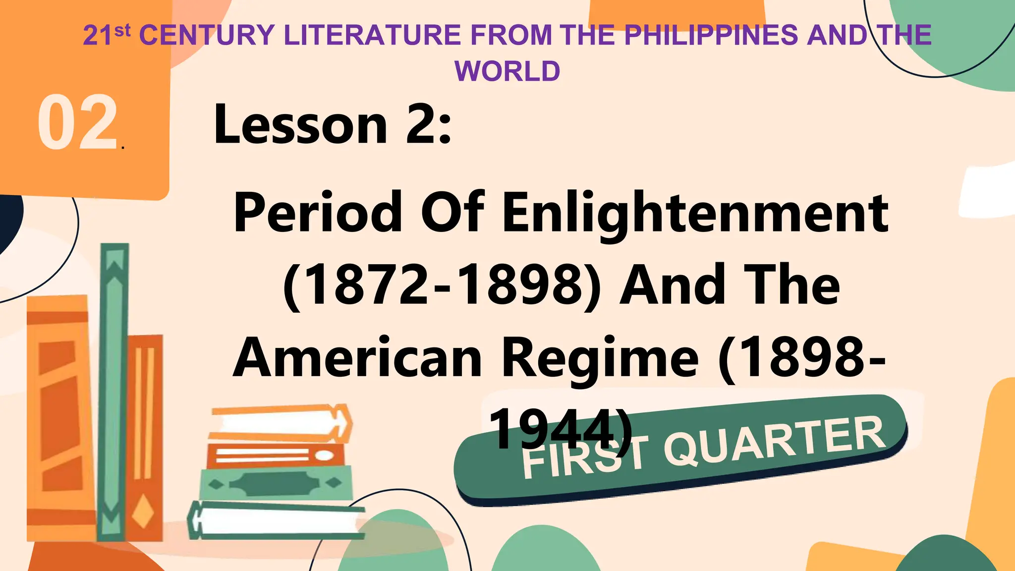 21st century literature 2nd Quarter (week 1 and 2 lesson 5) | PPTX