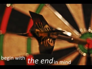 begin with the end in mind 