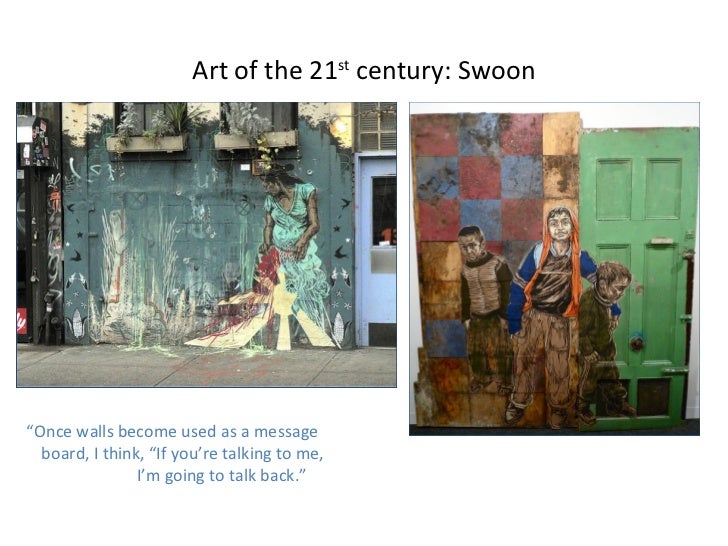 21st century art indroduction Any form of art which has a physical presence (which means i am excluding purely digital and electronic art) has, by its nature, texture and depth, and a world of technical information which. 21st century art indroduction Any form of art which has a physical presence (which means i am excluding purely digital and electronic art) has, by its nature, texture and depth, and a world of technical information which.