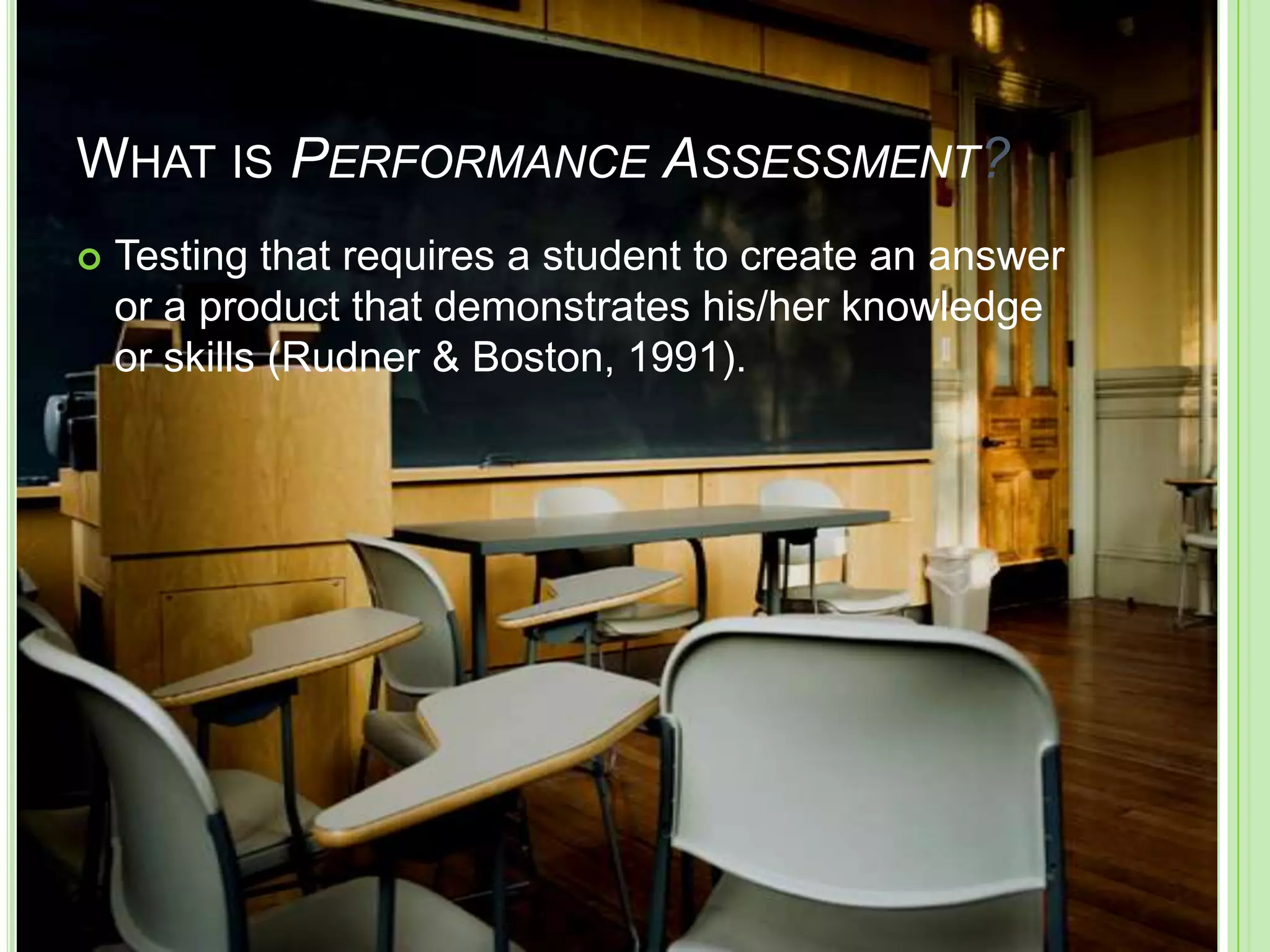 21st century assessment | PPTX