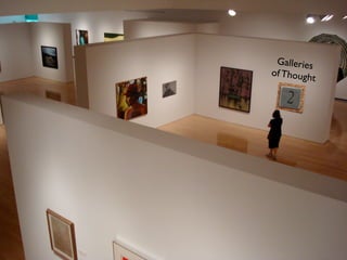 Galleries
of Though
          t
 