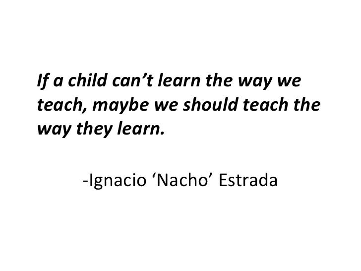 Image result for ignacio estrada if a child can learn