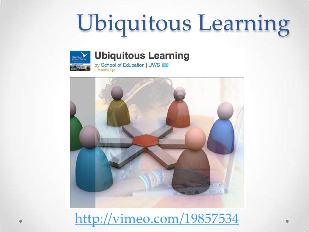 Ubiquitous Learning