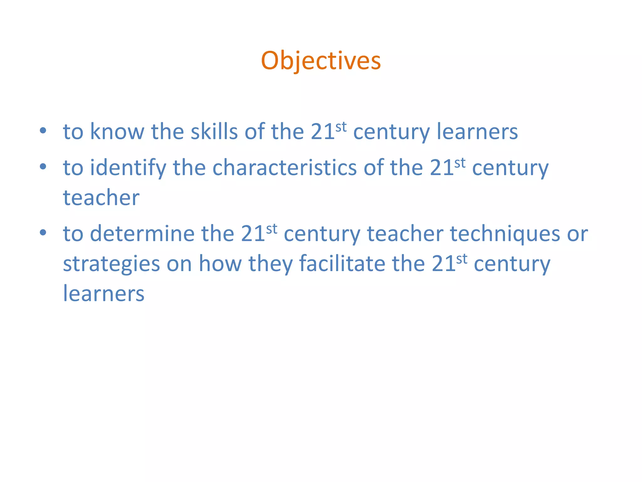 21st century digital learners and teachers | PPTX