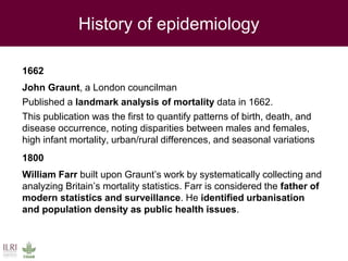 Twenty-first Century disease threats, epidemiology and One Health