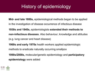 Twenty-first Century disease threats, epidemiology and One Health
