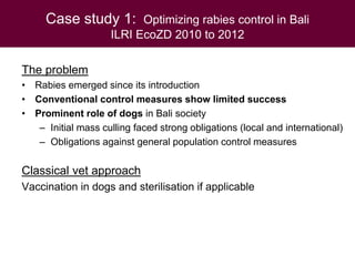 Twenty-first Century disease threats, epidemiology and One Health