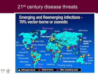 Twenty-first Century disease threats, epidemiology and One Health