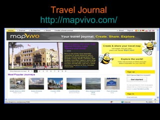 Travel Journal   http://mapvivo.com/   