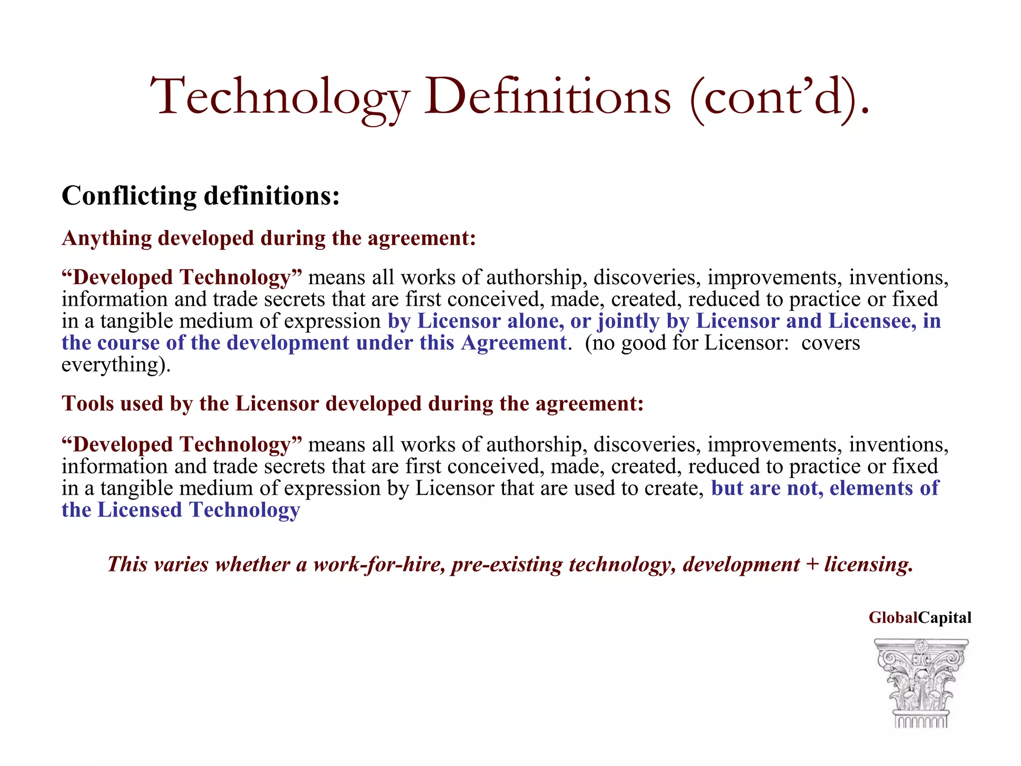 21st Century Licensing Strategies