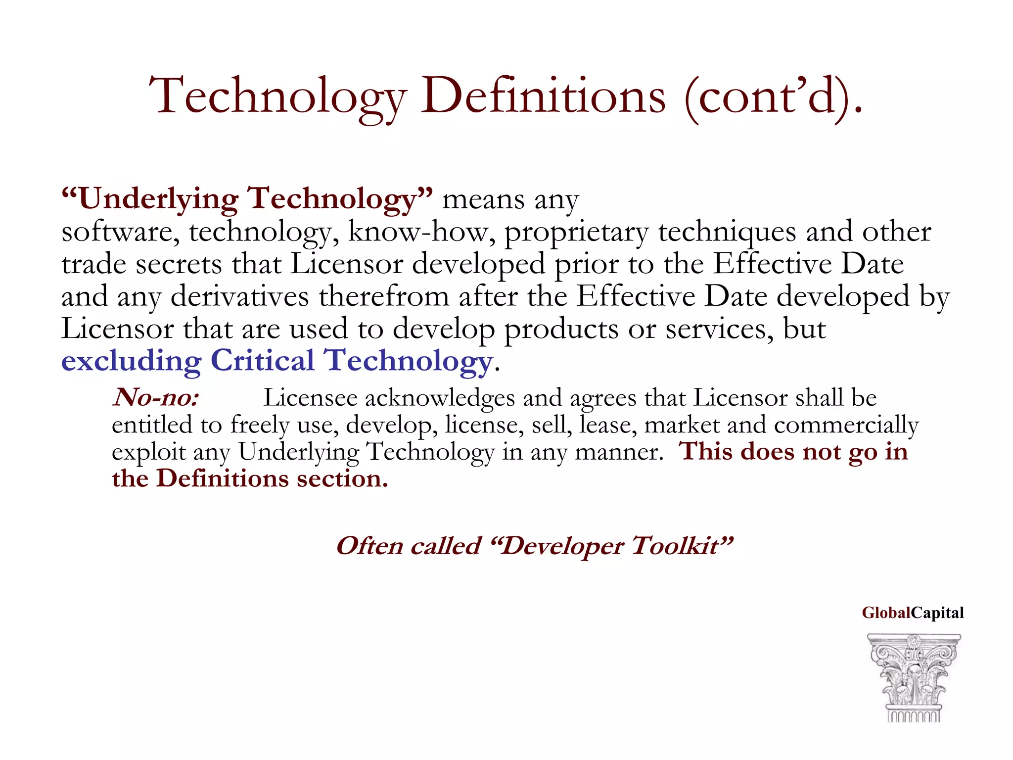 21st Century Licensing Strategies