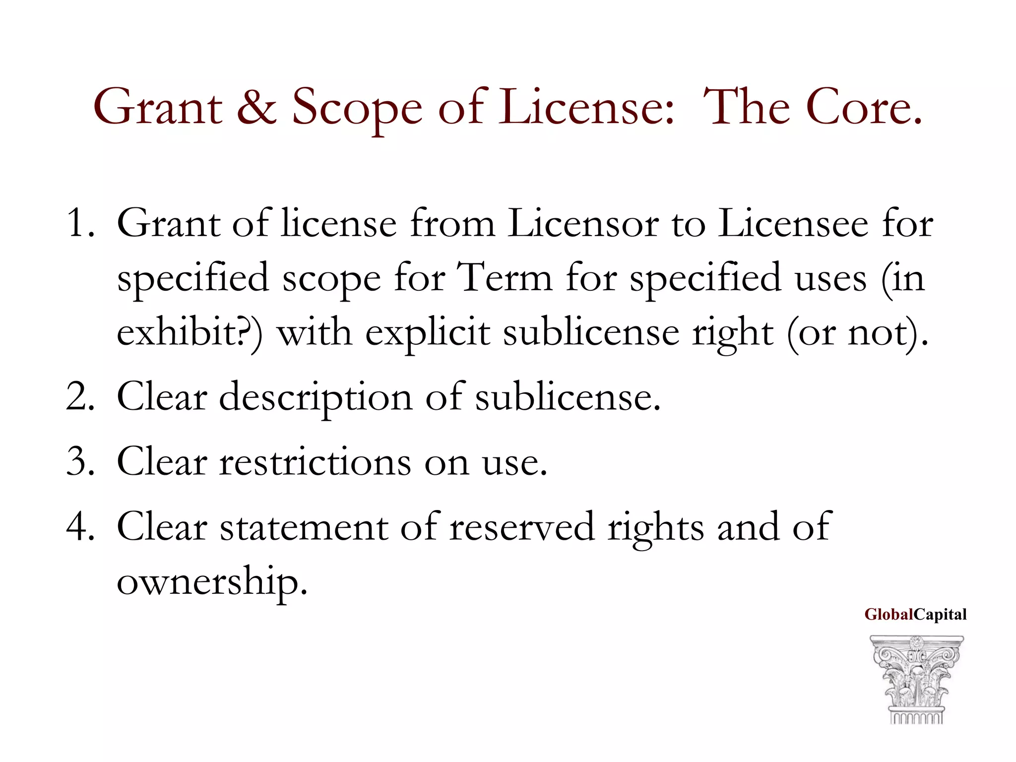 21st Century Licensing Strategies